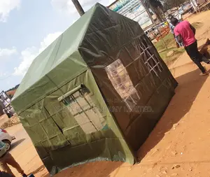 3mx3m Army Green Security Tent Covered With Three Flaps