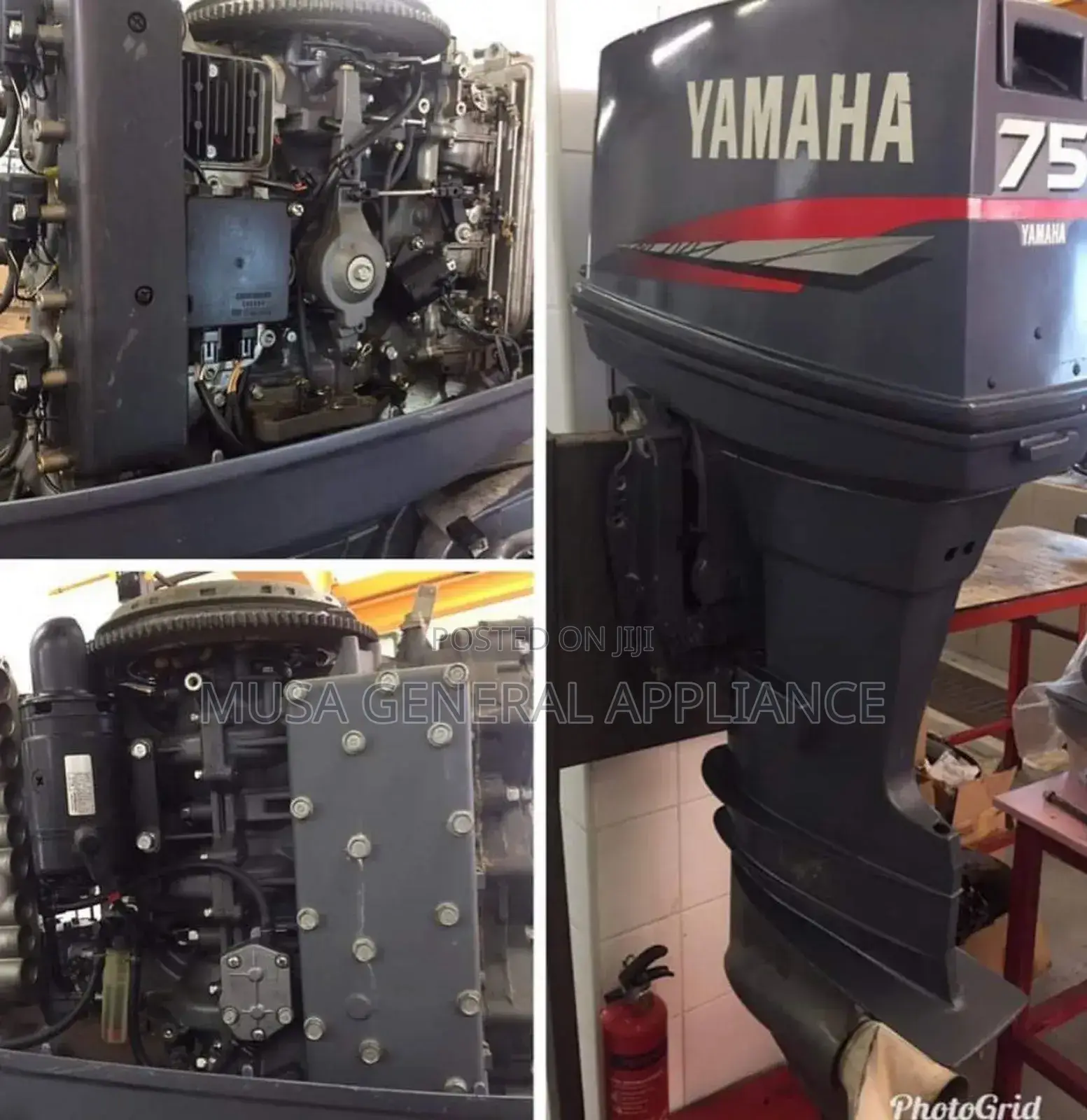 75hp Yamaha Boat Engine