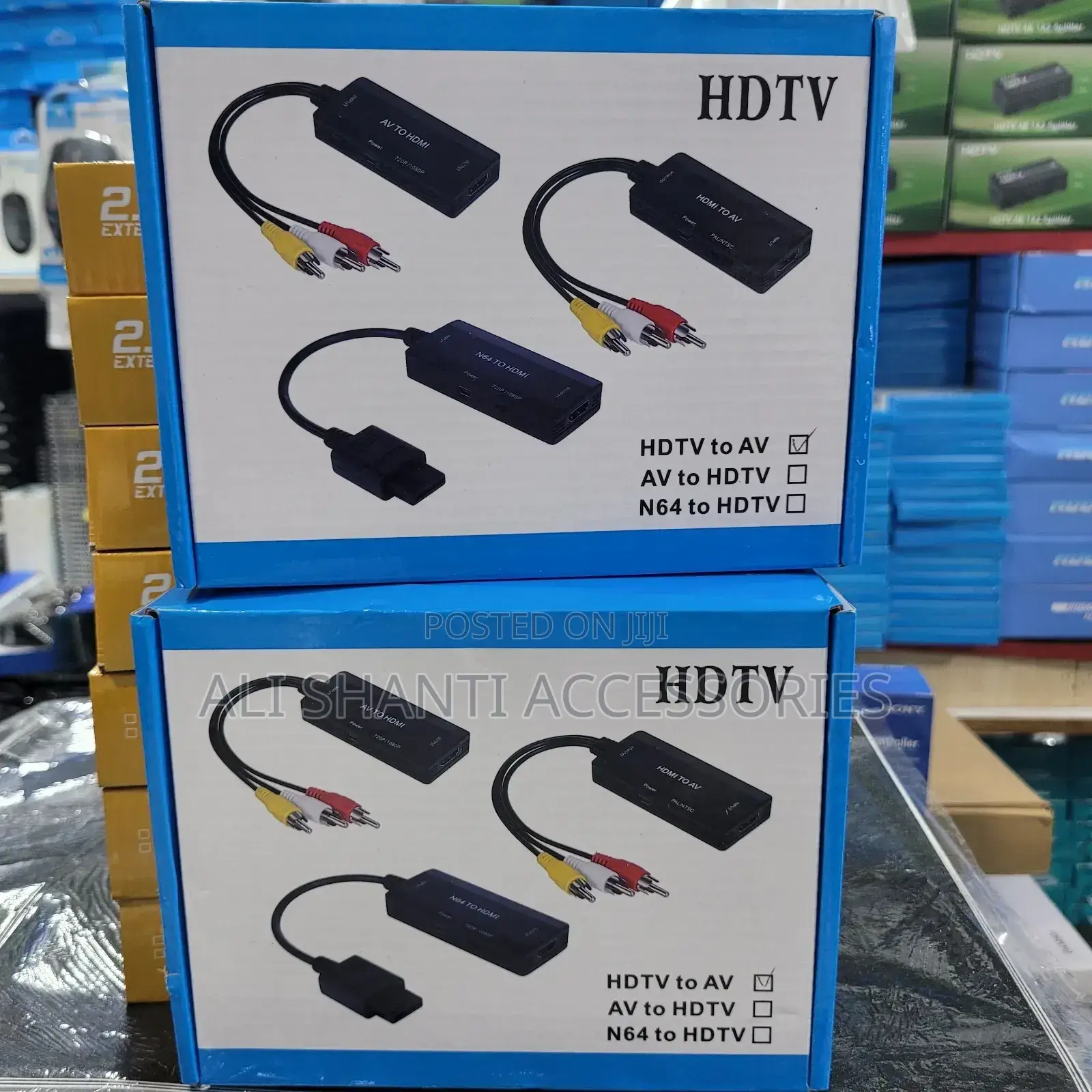 HDMI to Av, HDMI to Banana Adapter