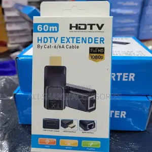 60m HDTV Extender
Bycat-6/6a Cable