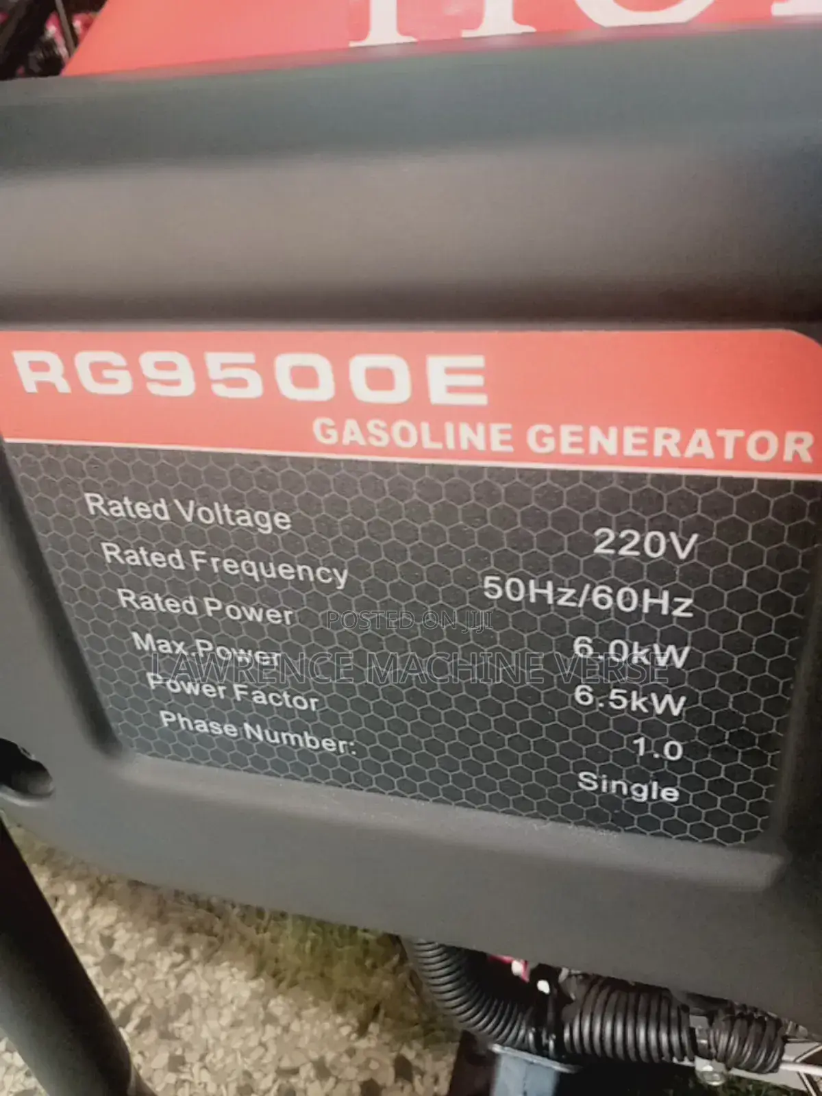Gasoline Generator 6.5kva 16HP Honda