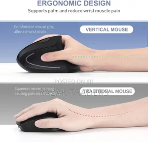 2.4ghz Vertical Mouse Ergonomic Wireless Optical Mouse