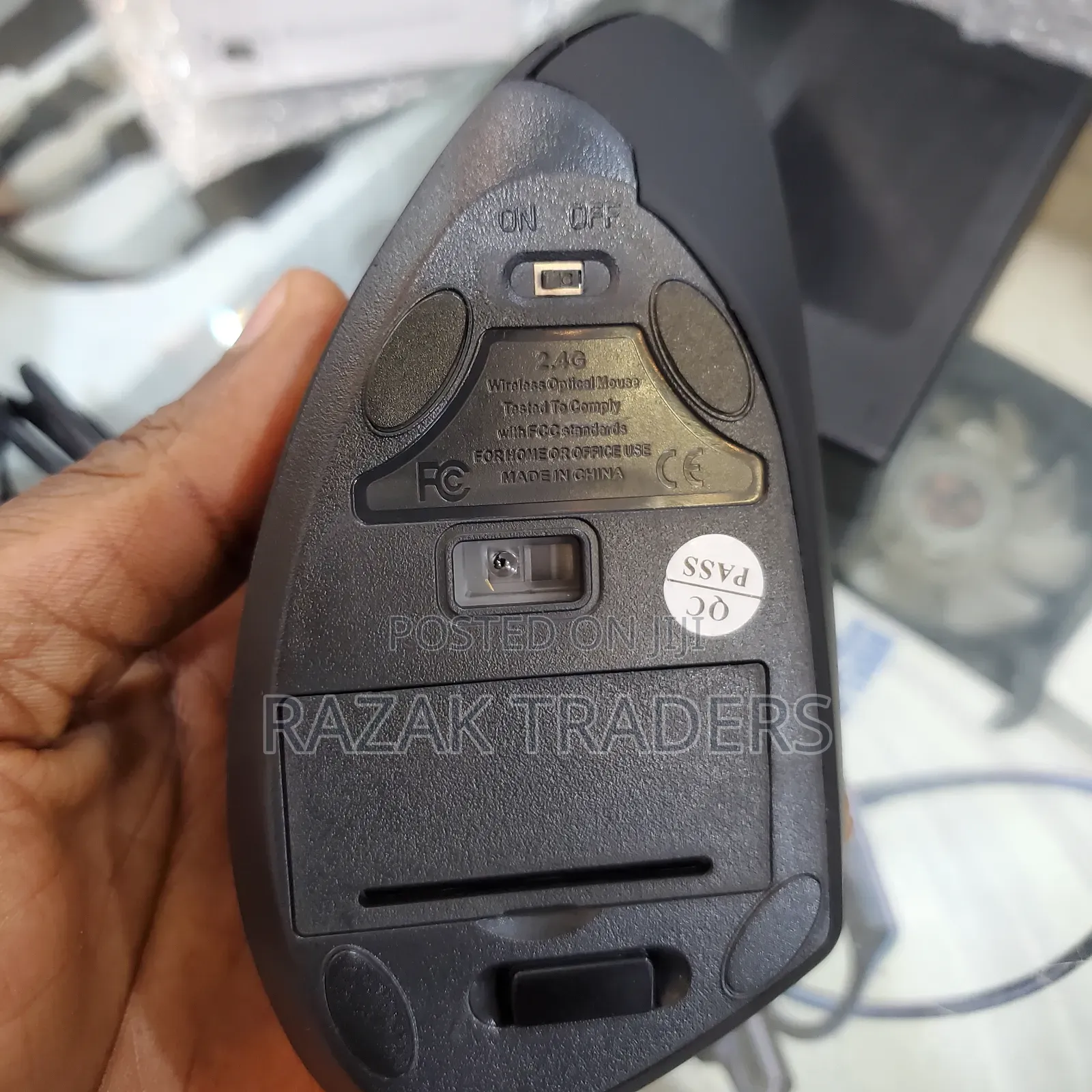 2.4ghz Vertical Mouse Ergonomic Wireless Optical Mouse