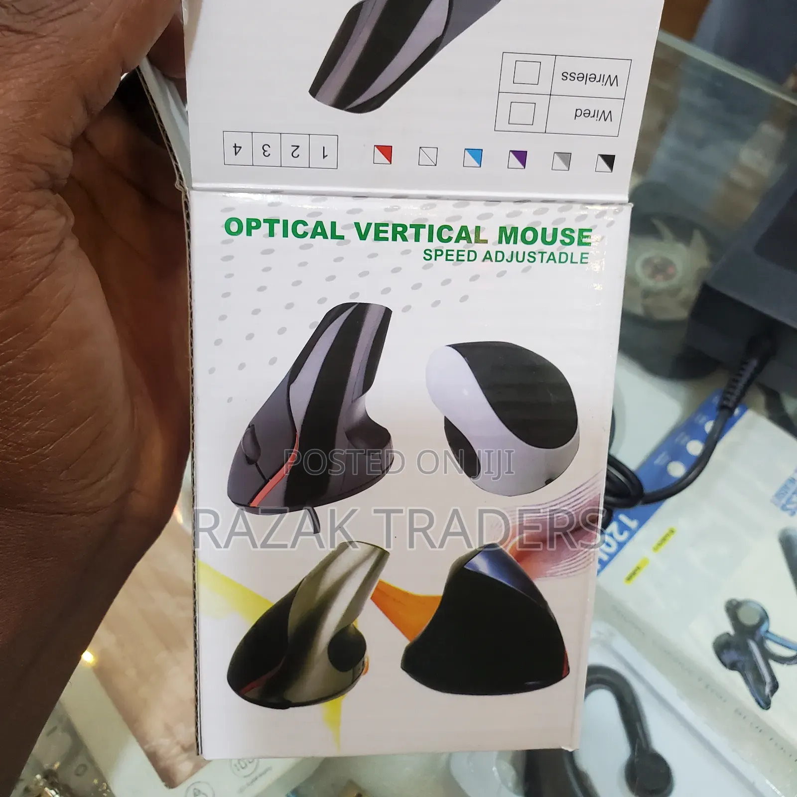 2.4ghz Vertical Mouse Ergonomic Wireless Optical Mouse
