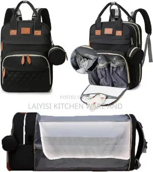 Baby Travel Bag With Snete Water Proof Bottle and Clothes