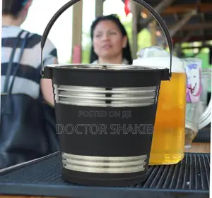 Ice Bucket Stainless Steel Wine Bottle Holder