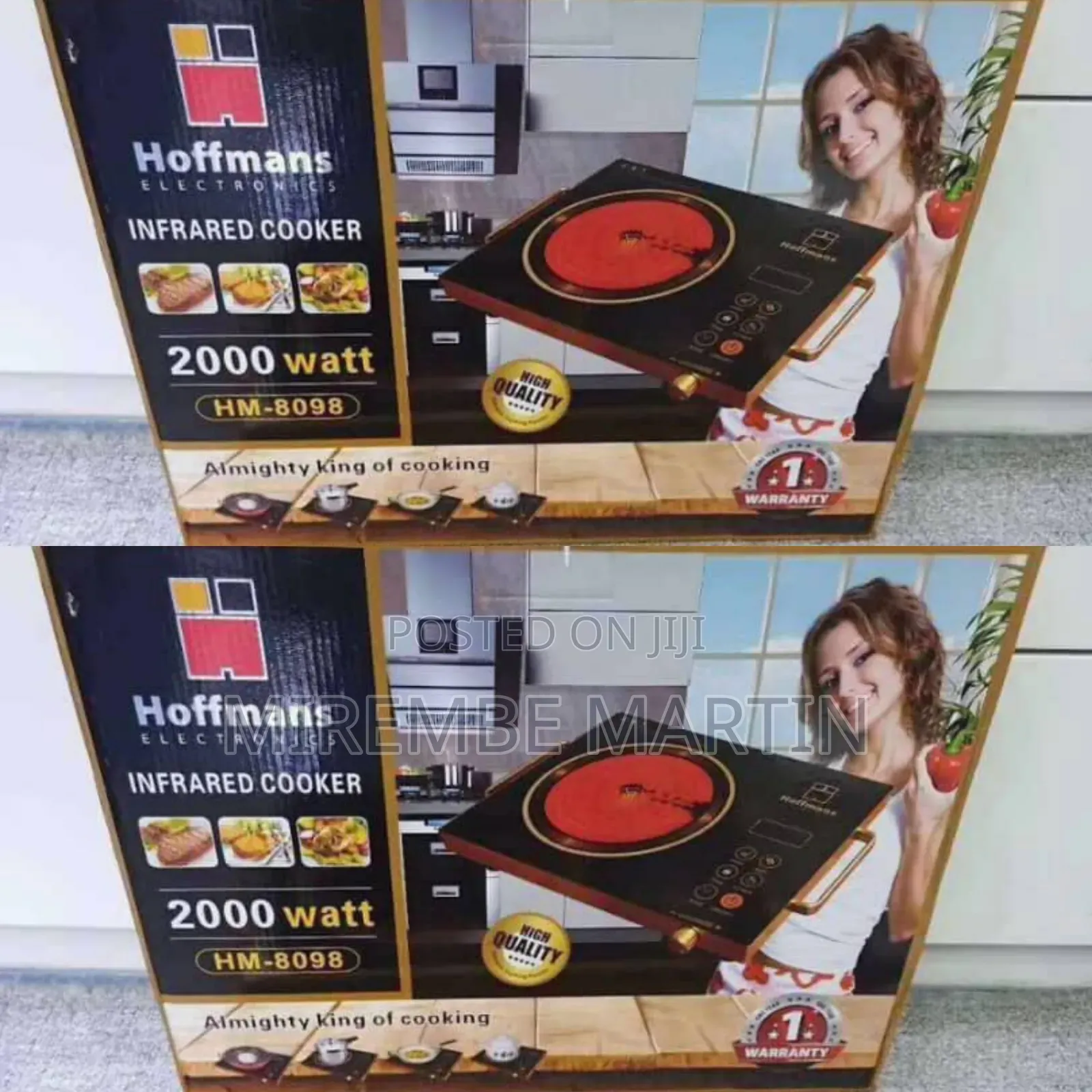 Single Hoffman's Infrared Cooker