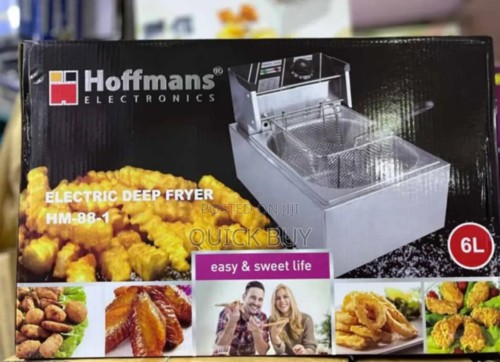 Super Quality Hoffman Electric Deep Fryer (6L)