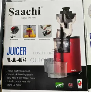 Assured Quality Saachi Slow Masticating Juicer