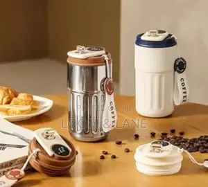 Smart Thermos Mug With a LED Temperature Display
