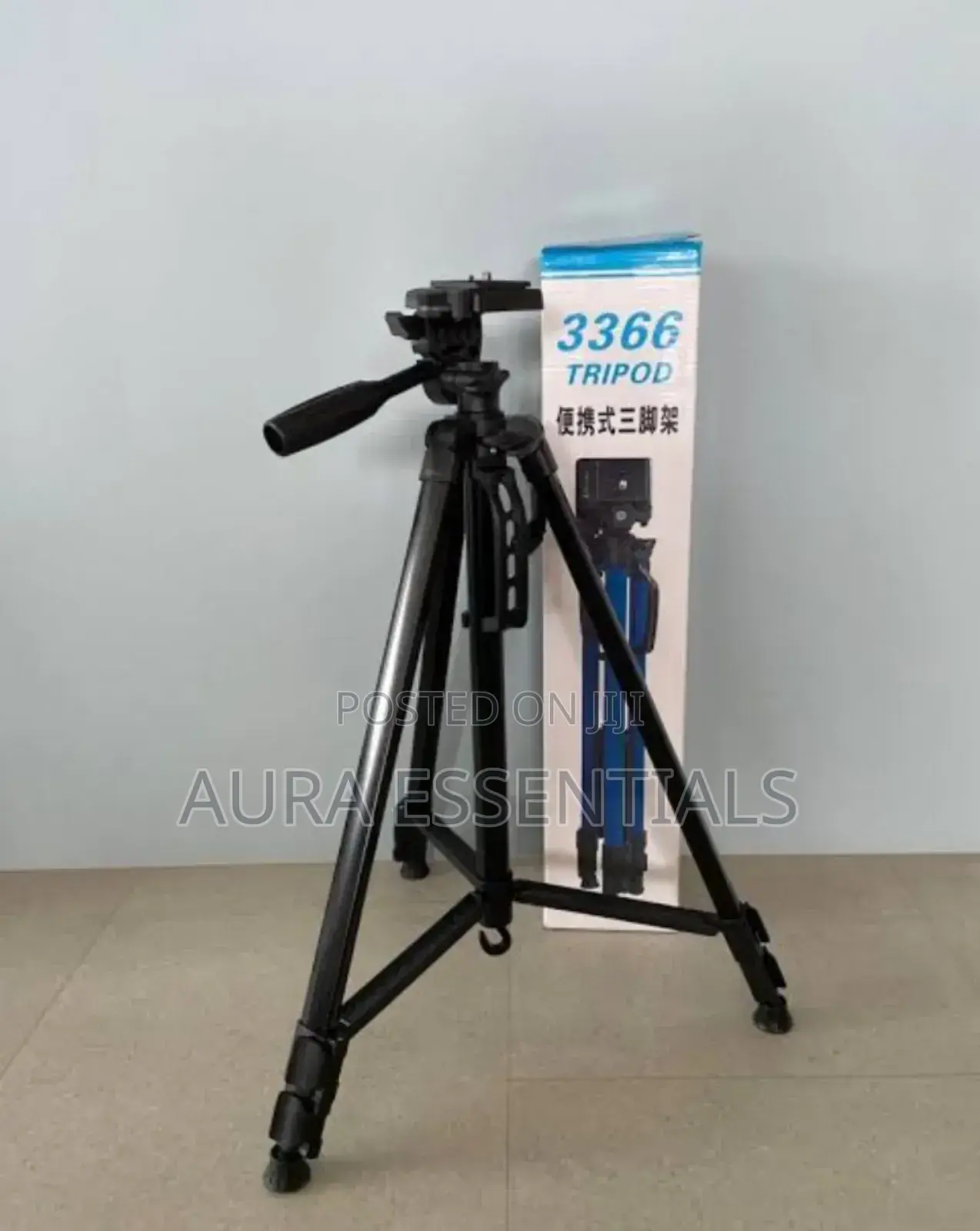 Tripod 3366 Compact Lightweight Aluminum Flexible Stand
