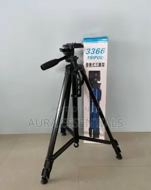 Tripod 3366 Compact Lightweight Aluminum Flexible Stand