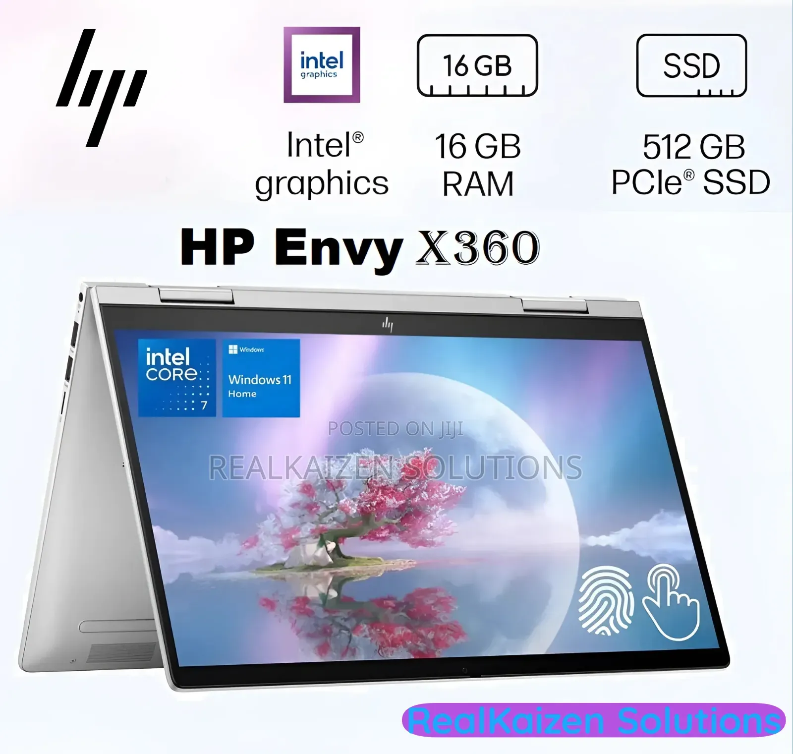 New Laptop HP Envy 14 16GB Intel Core I7 SSD 512GB