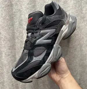 Original New Balance 9060 Black Castlerock Sneakers