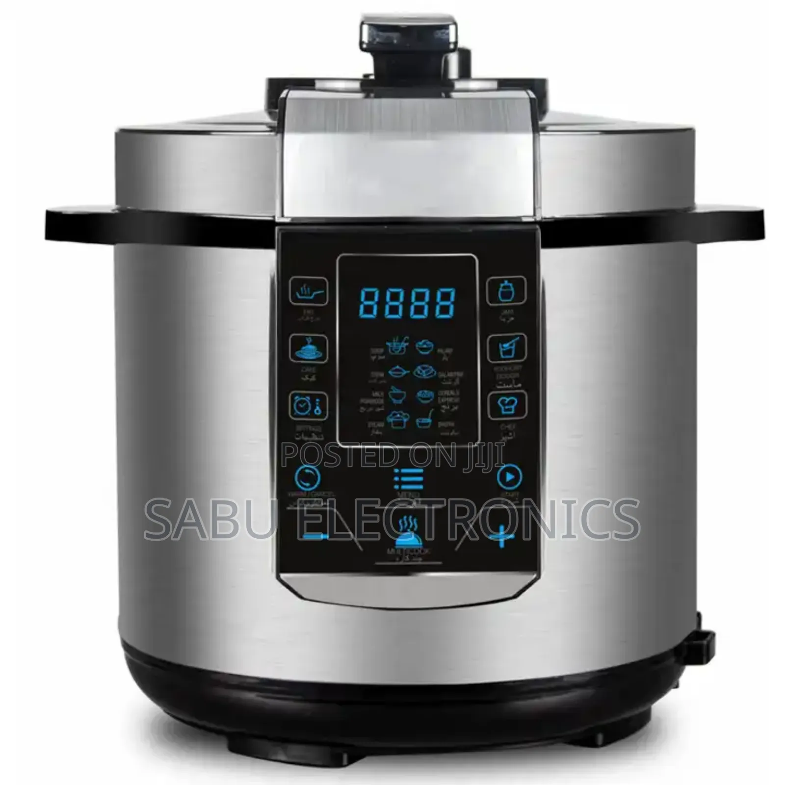 Hoffmans 6L Electric Pressure Cooker - Fast Easy Cooking!