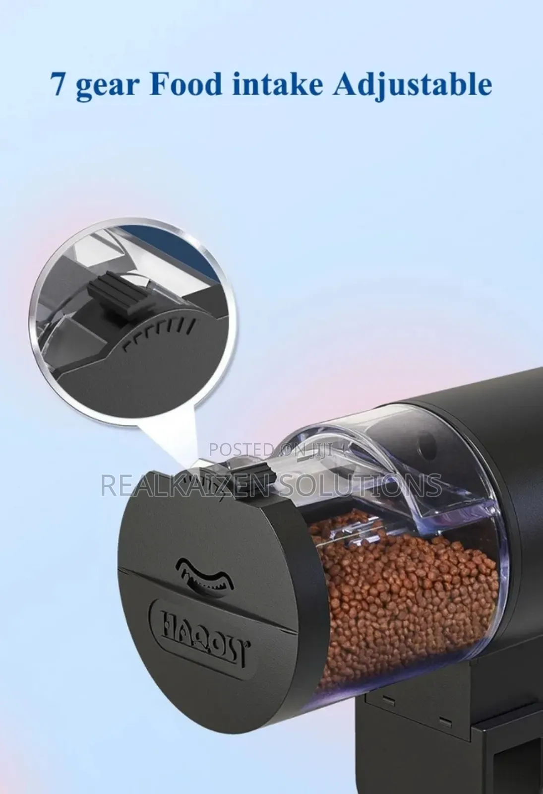 Automatic 100ml Adjustable Aquarium Fish Food Feeder