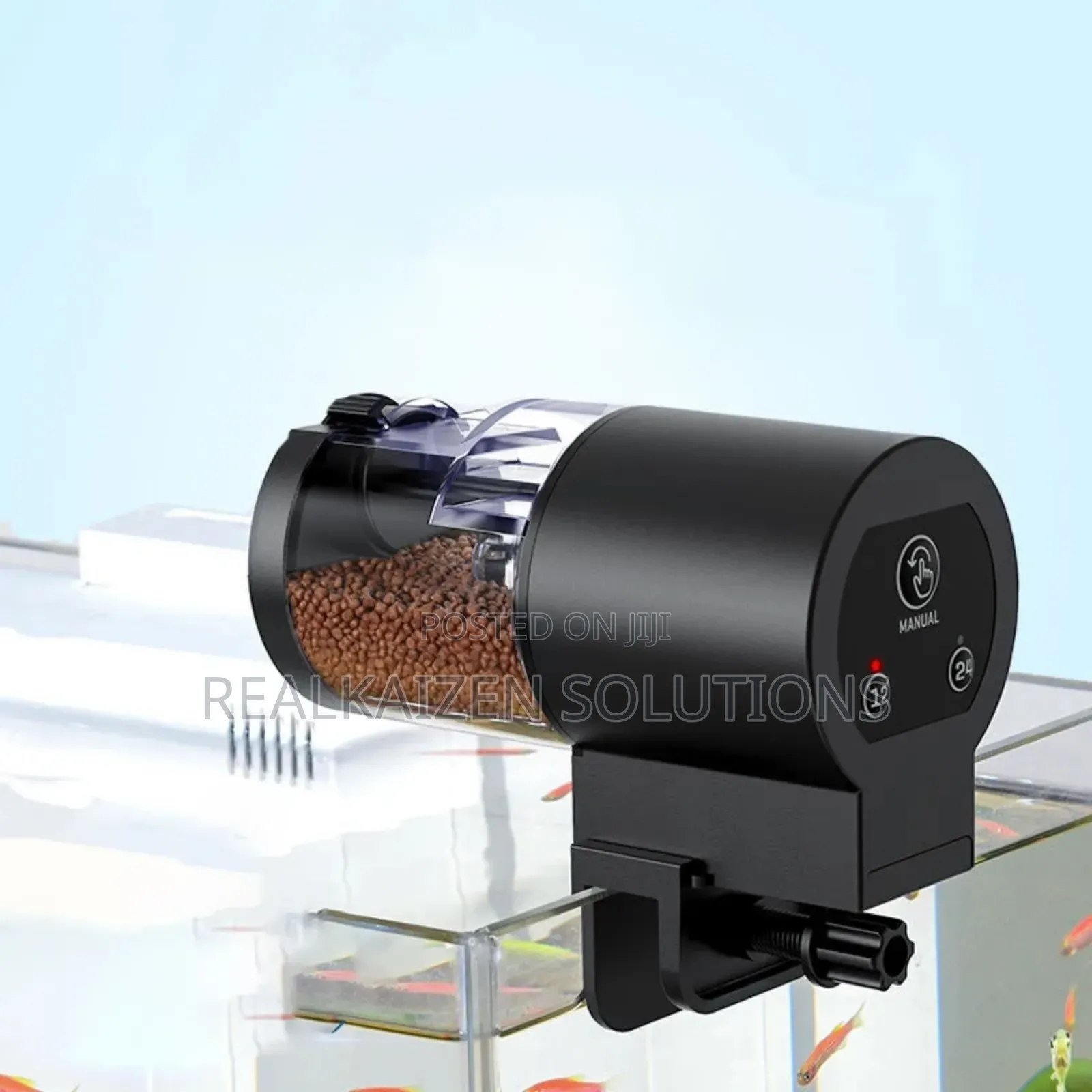 Automatic 100ml Adjustable Aquarium Fish Food Feeder