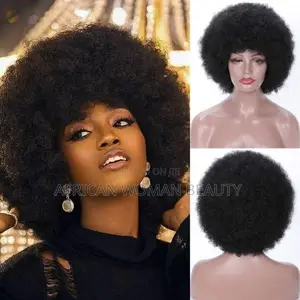 Short Afro Curly Wig