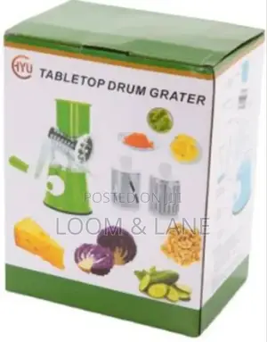 Tabletop Drum Grater