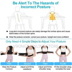 Men's Waist Posture Corrector Belt Waist Trainer
