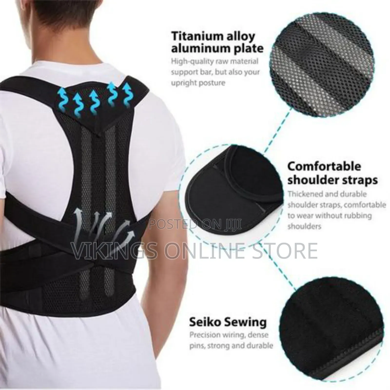 Men's Waist Posture Corrector Belt Waist Trainer