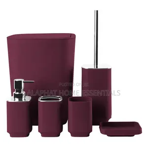 6 Piece Bathroom Accessories