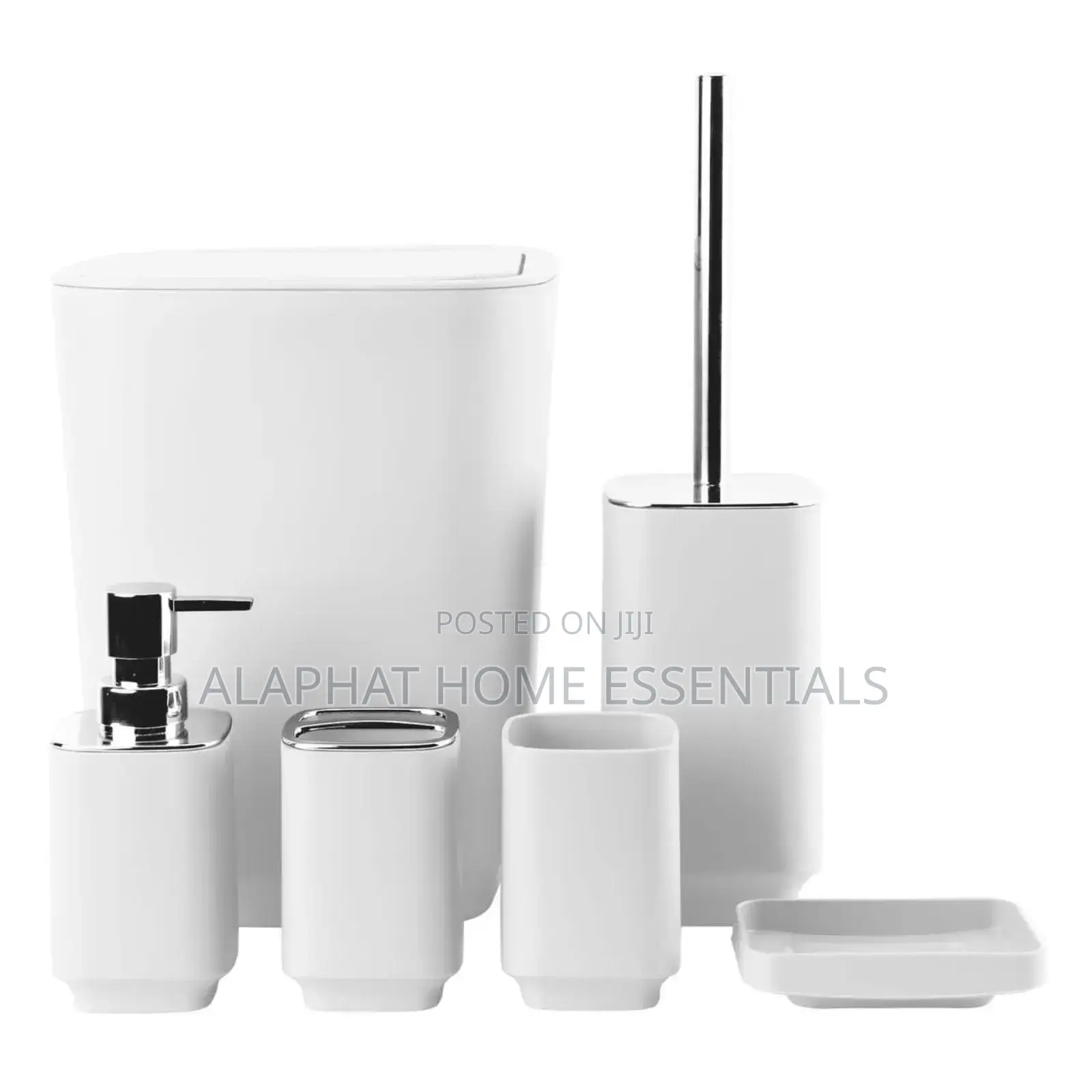 6 Piece Bathroom Accessories