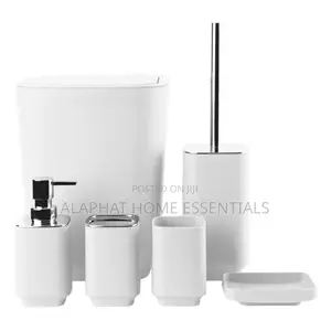 6 Piece Bathroom Accessories