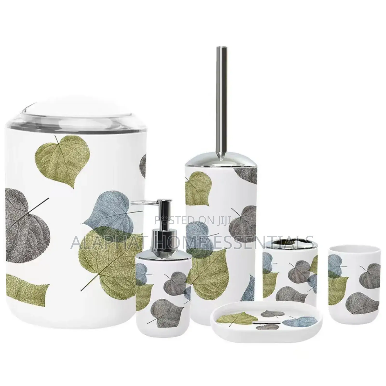 6 Piece Bathroom Accessories