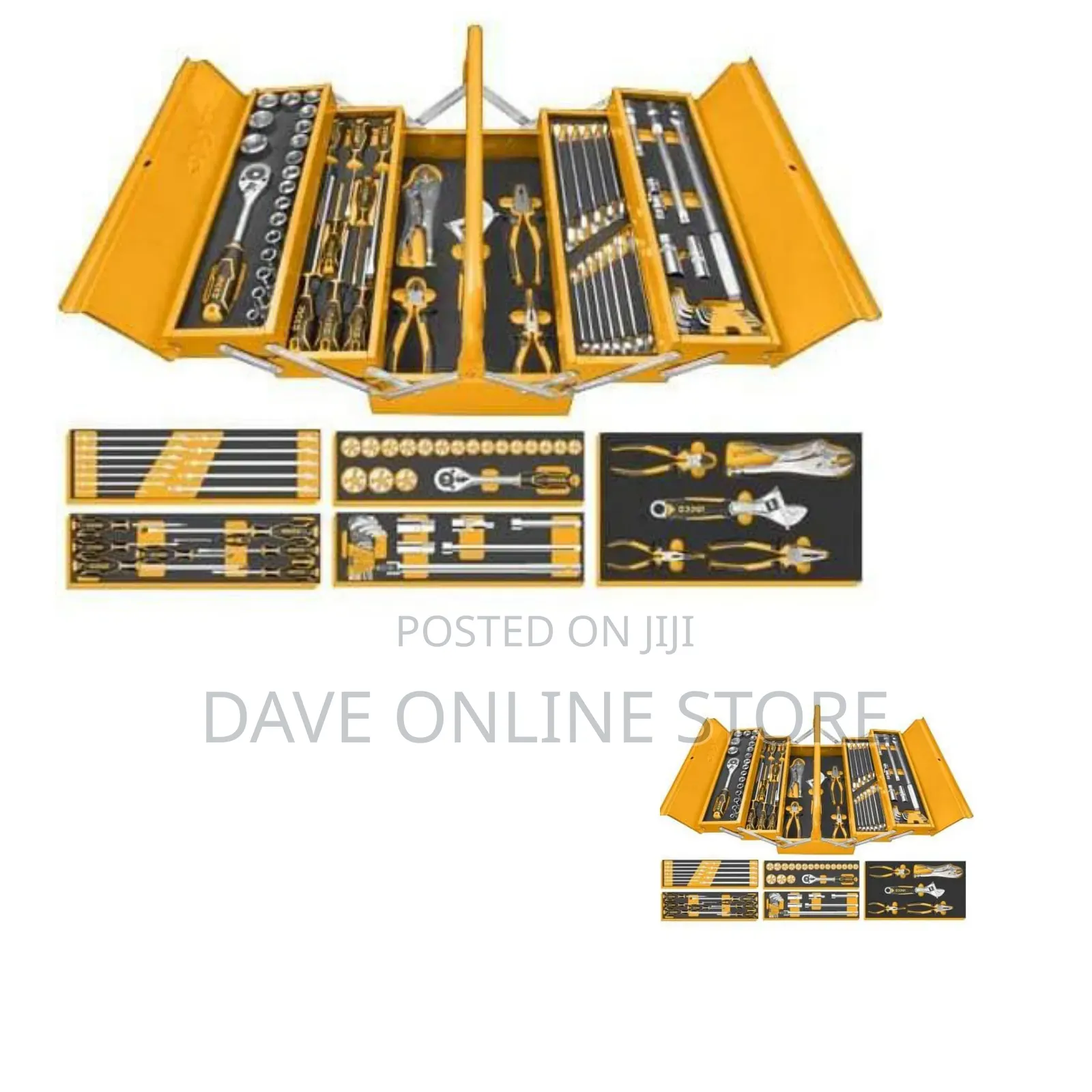 INGCO 59 PCS Tool Chest Set - Orange