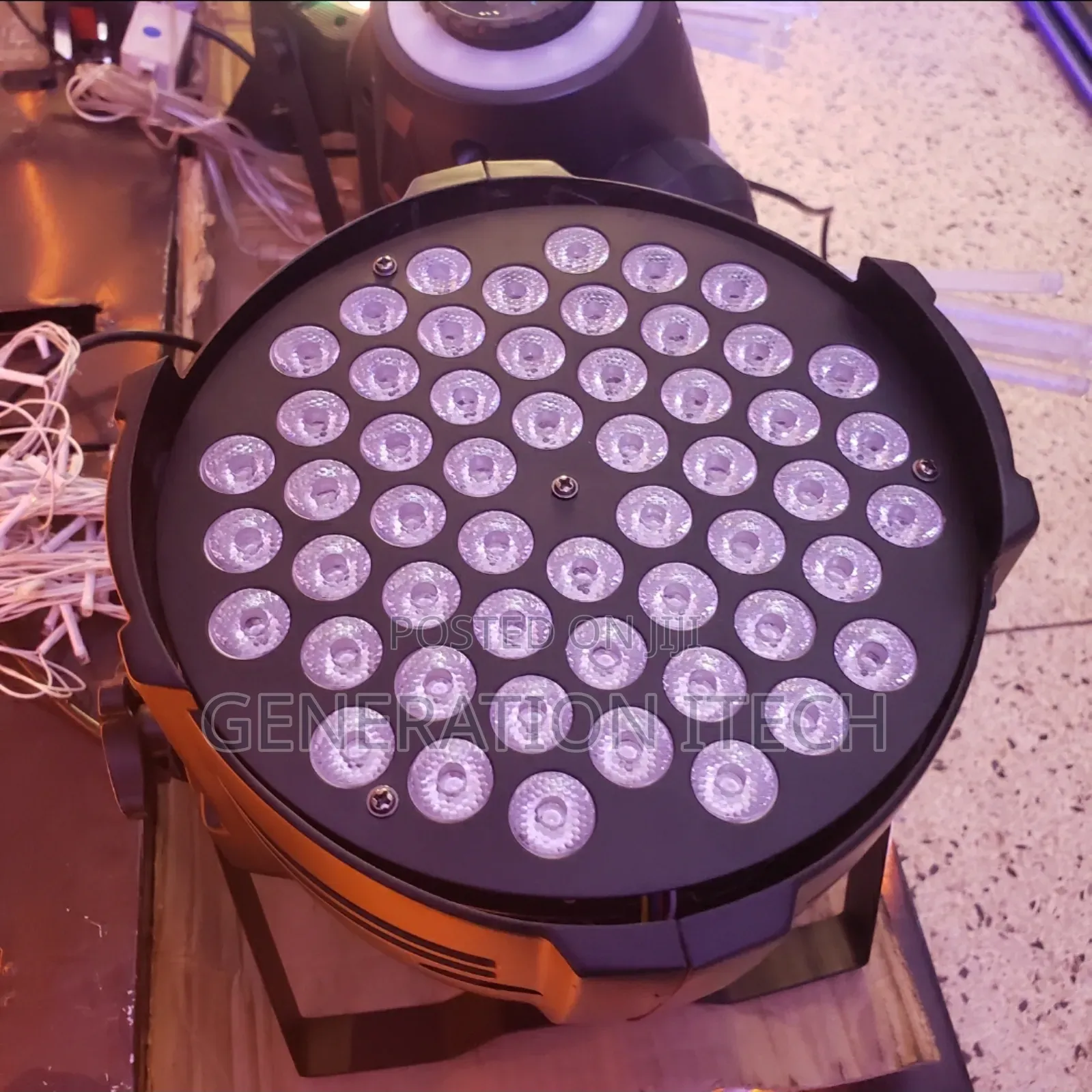 Multi Colour Led Par Cans - Power Cans