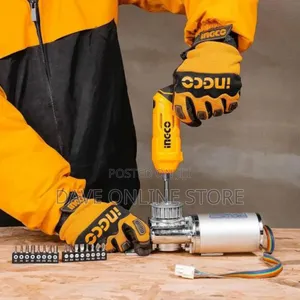 INGCO 4V Screwdriver, Rechargeable Power Drill Driver Set