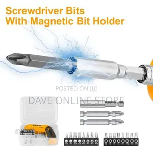 INGCO 4V Screwdriver, Rechargeable Power Drill Driver Set