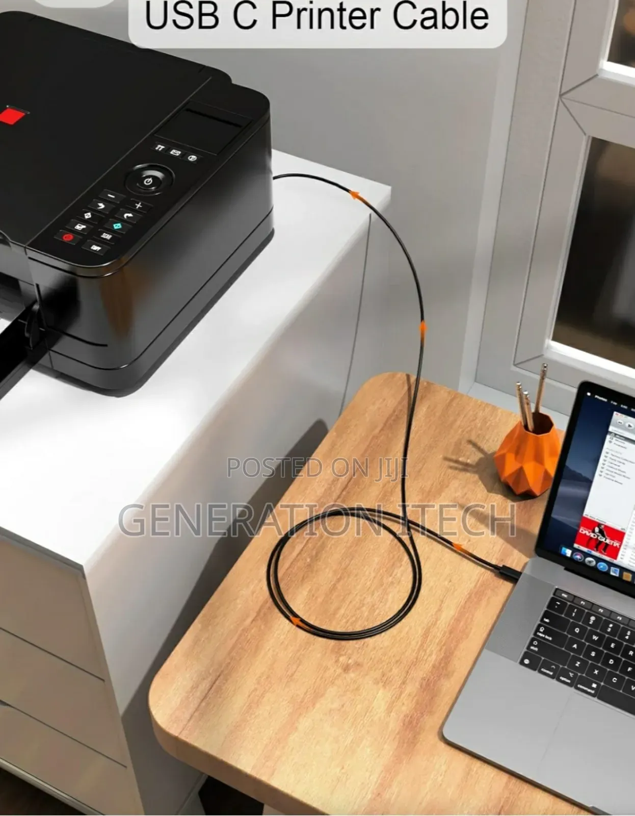 Type C to Printer Cable