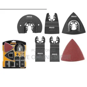 INGCO AKTMT1502 Multi Tool Blade Sets-Black