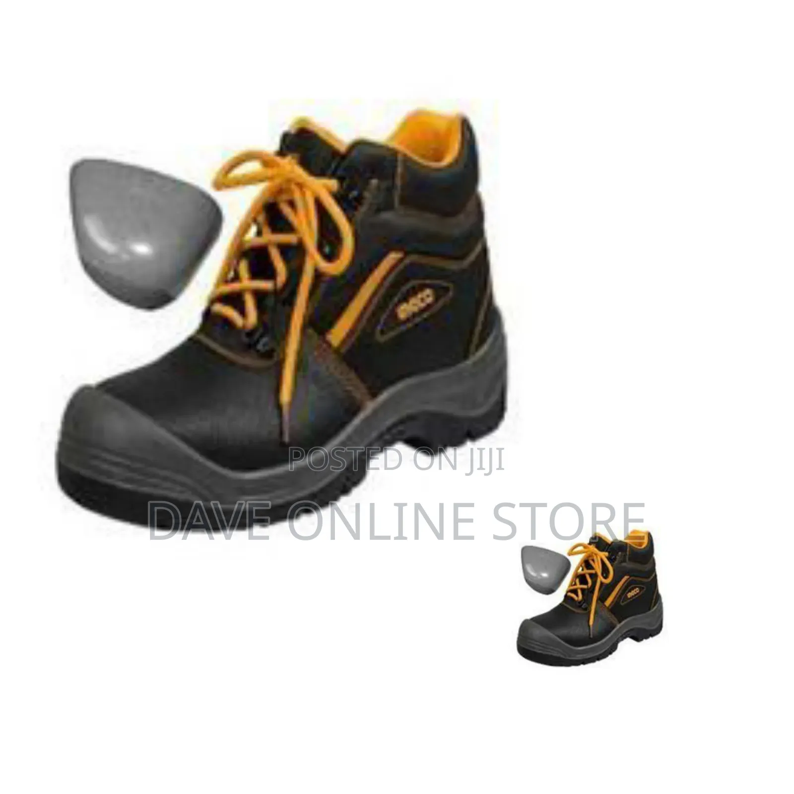INGCO HL-130 Safety Boots - Black