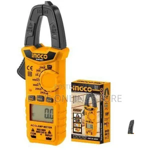 INGCO Digital AC Clamp Meter - Yellow