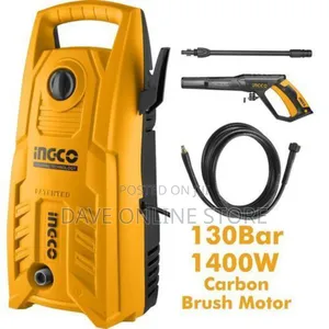 High Pressure Washer 1400W for Cars and House Washing Tool