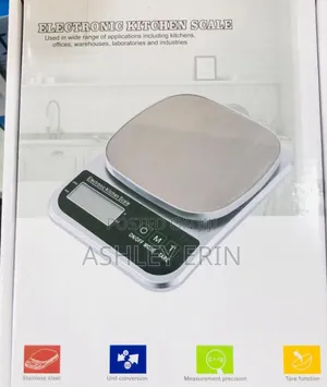 Portable Electronic Kitchen Scale