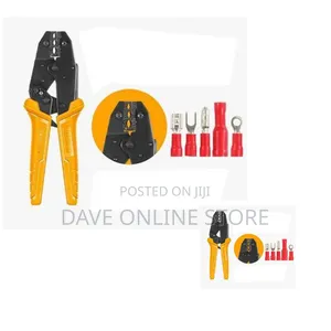 INGCO Ratchet Crimping Plier-Yellow