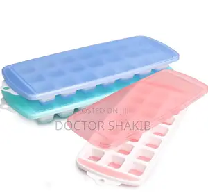 Flexible Small Ice Cube Tray With Lids