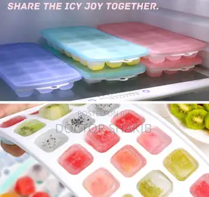 Flexible Small Ice Cube Tray With Lids