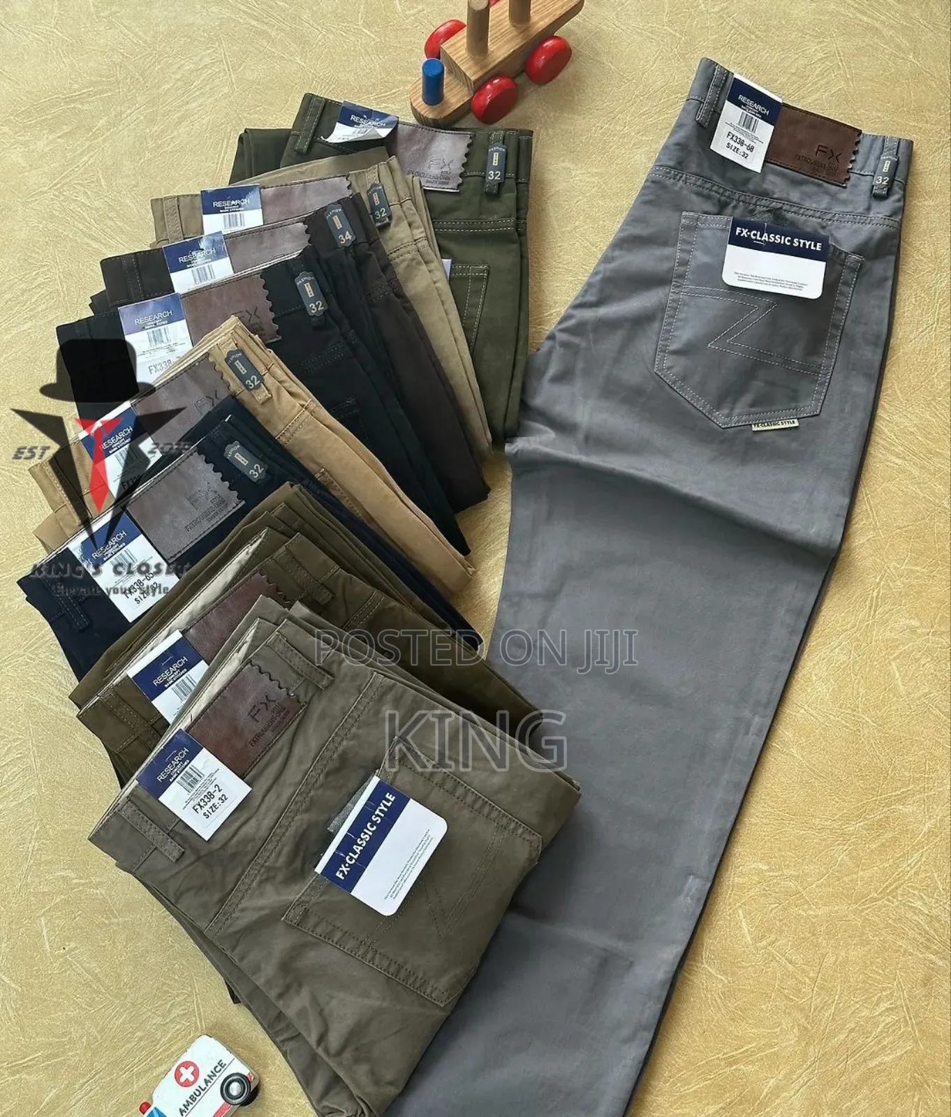 Fx Classic Style Kaki Pants