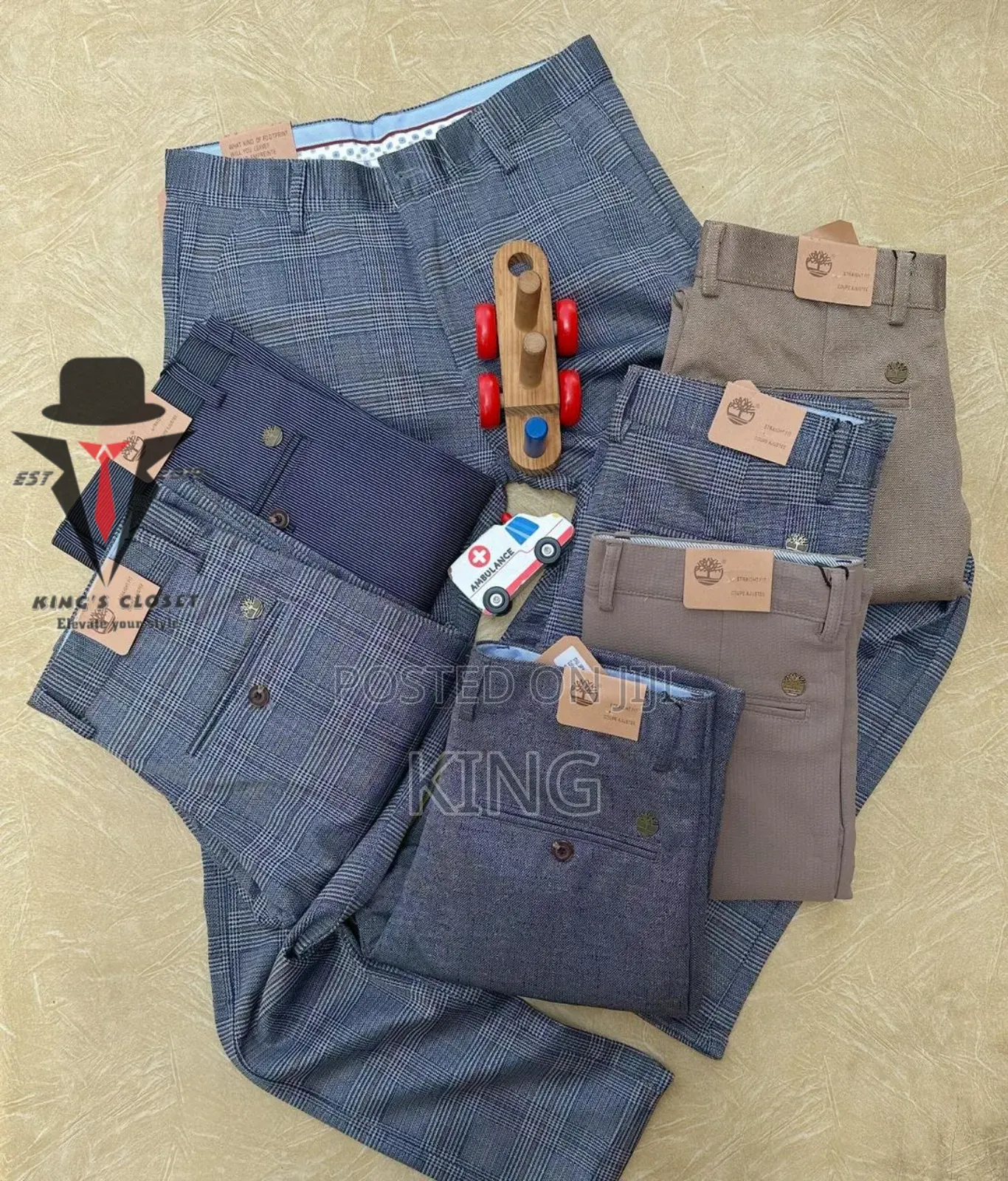 Suited Kaki Pants