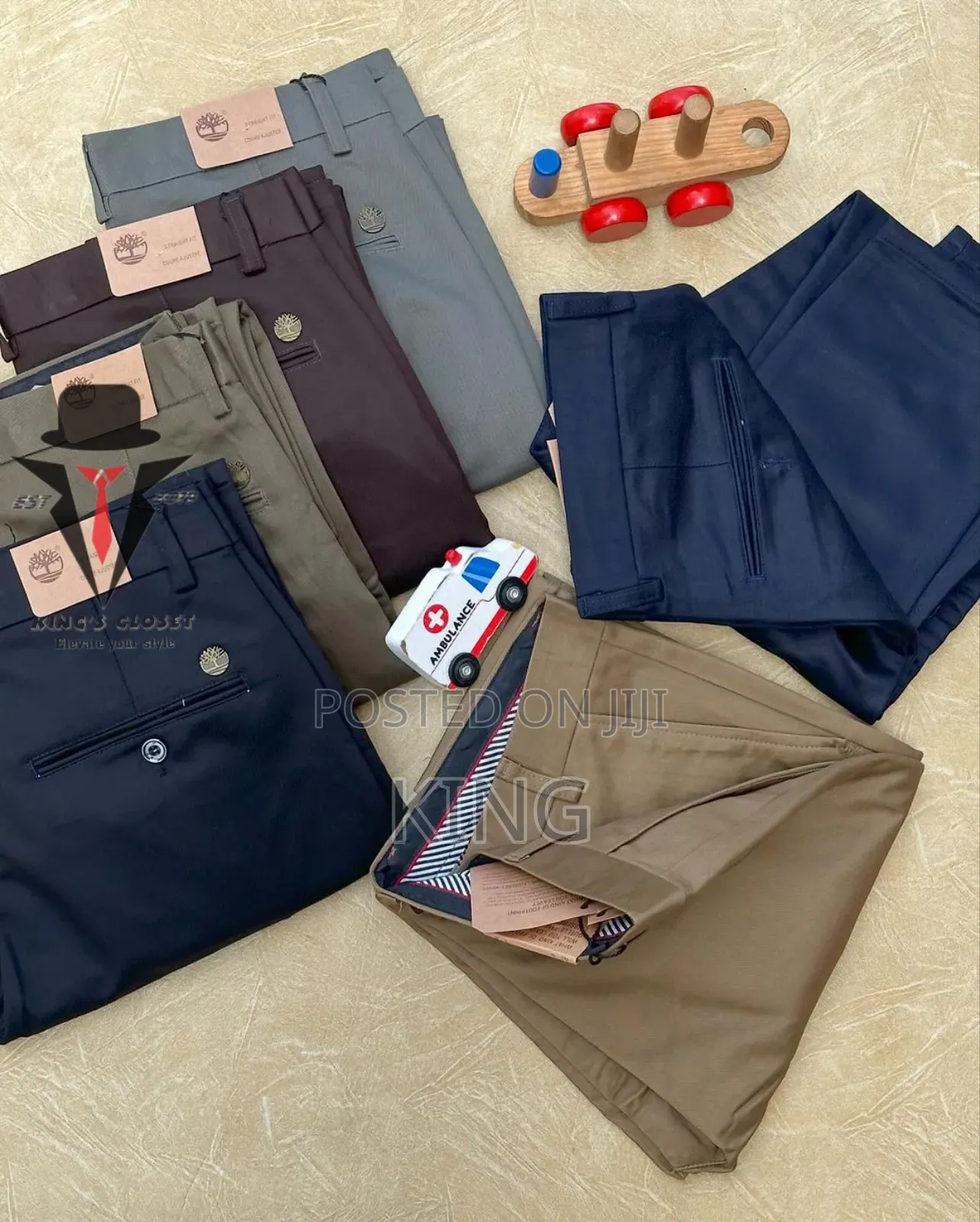 Proper Kaki Pants Set. 6pcs