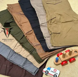 Suited Kaki Cargo Shorts