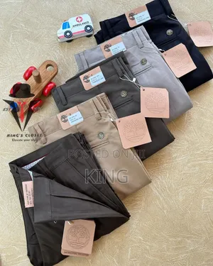 Appropriate Kaki Trousers. 5pcs