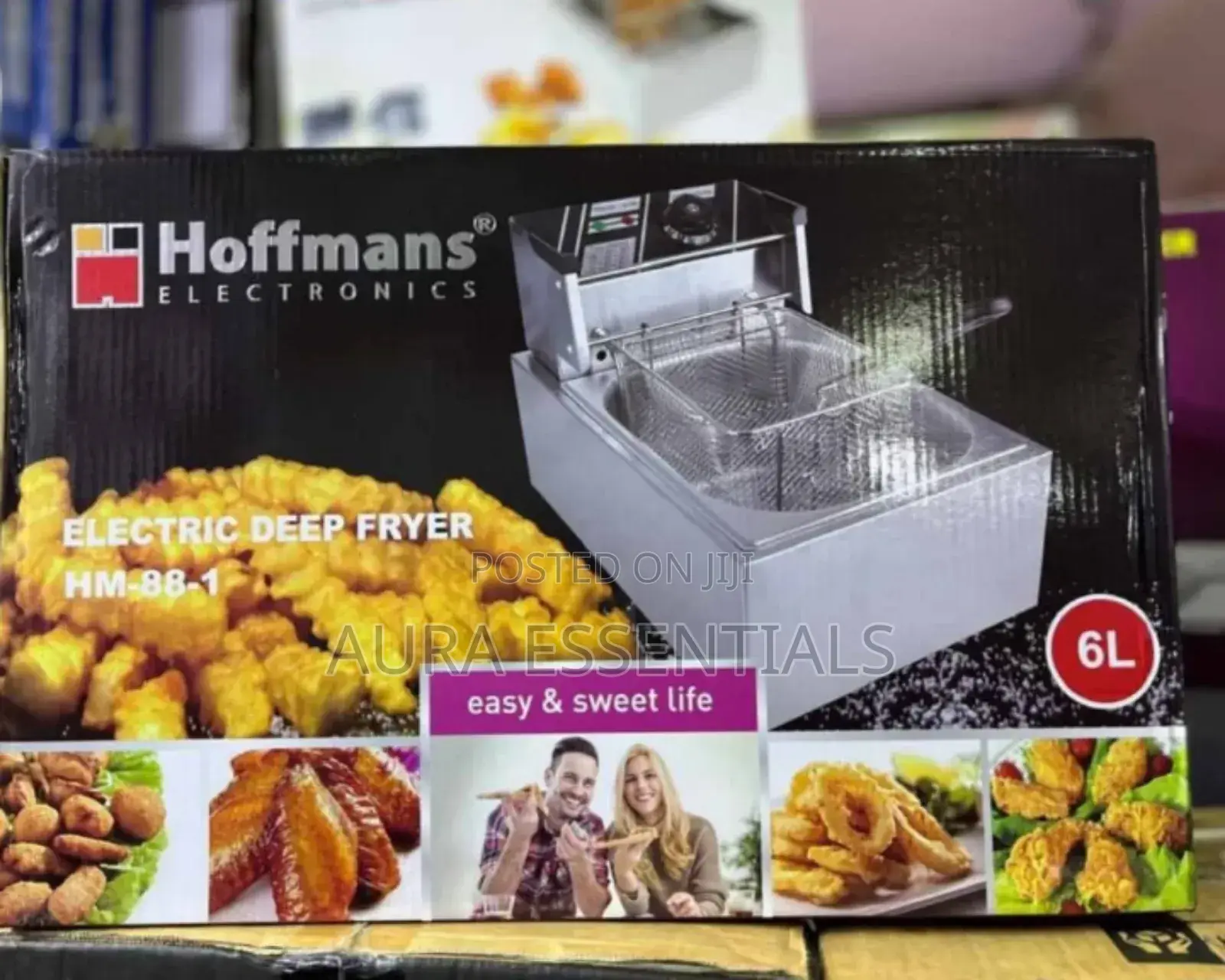 Single Deep Fryer Hoffman HM-88-1
