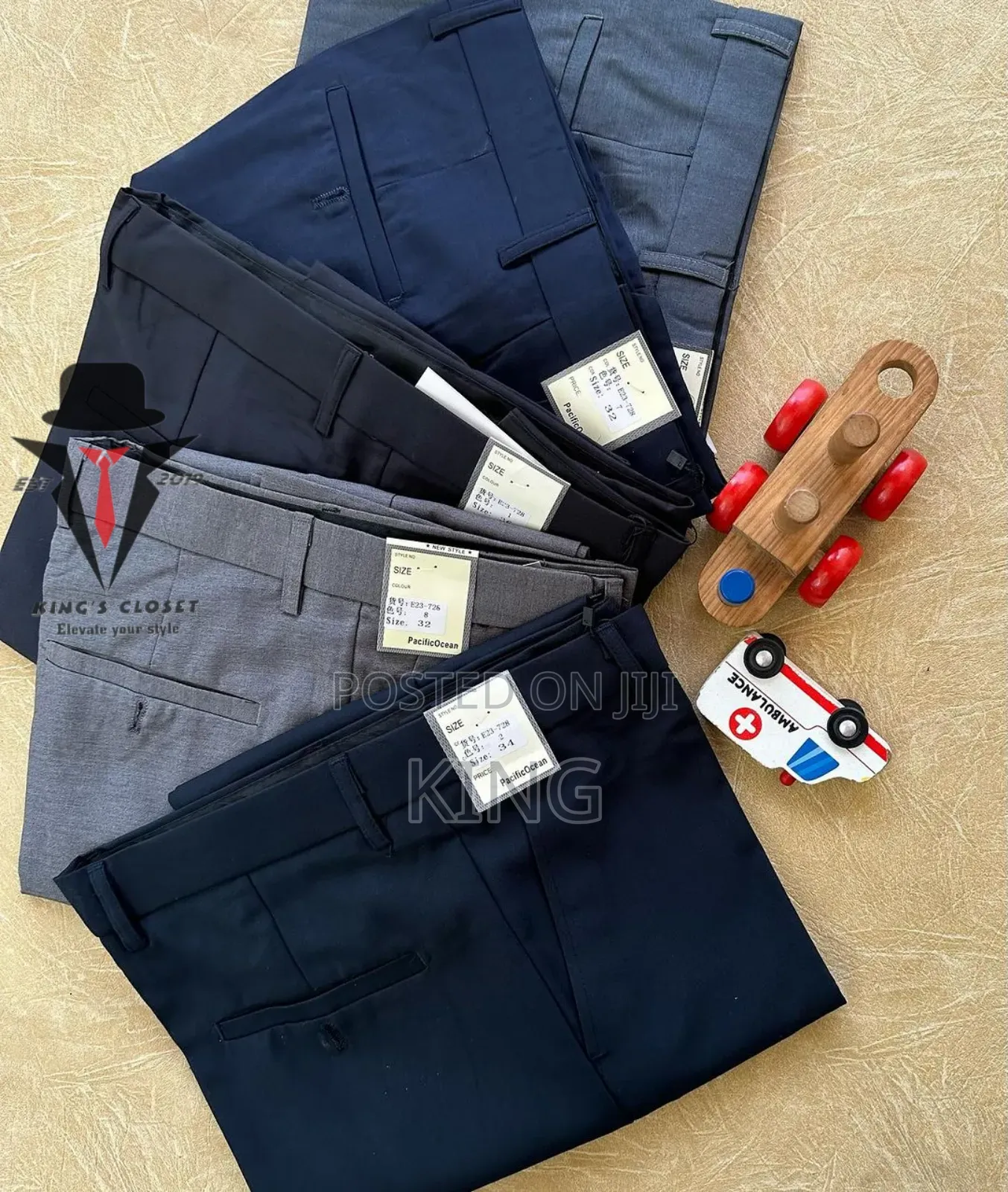 Refined Suited Kaki Pants