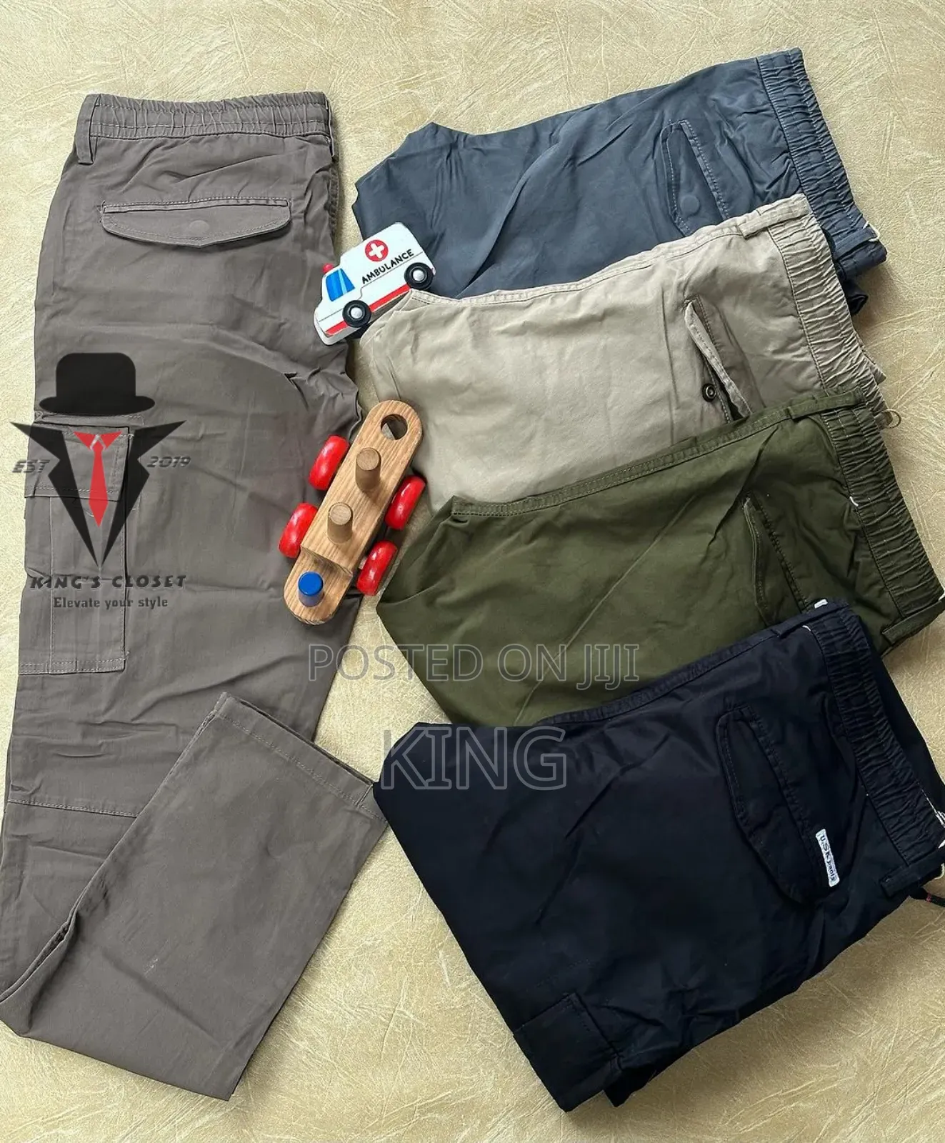 Notable Kaki Cargo Pants